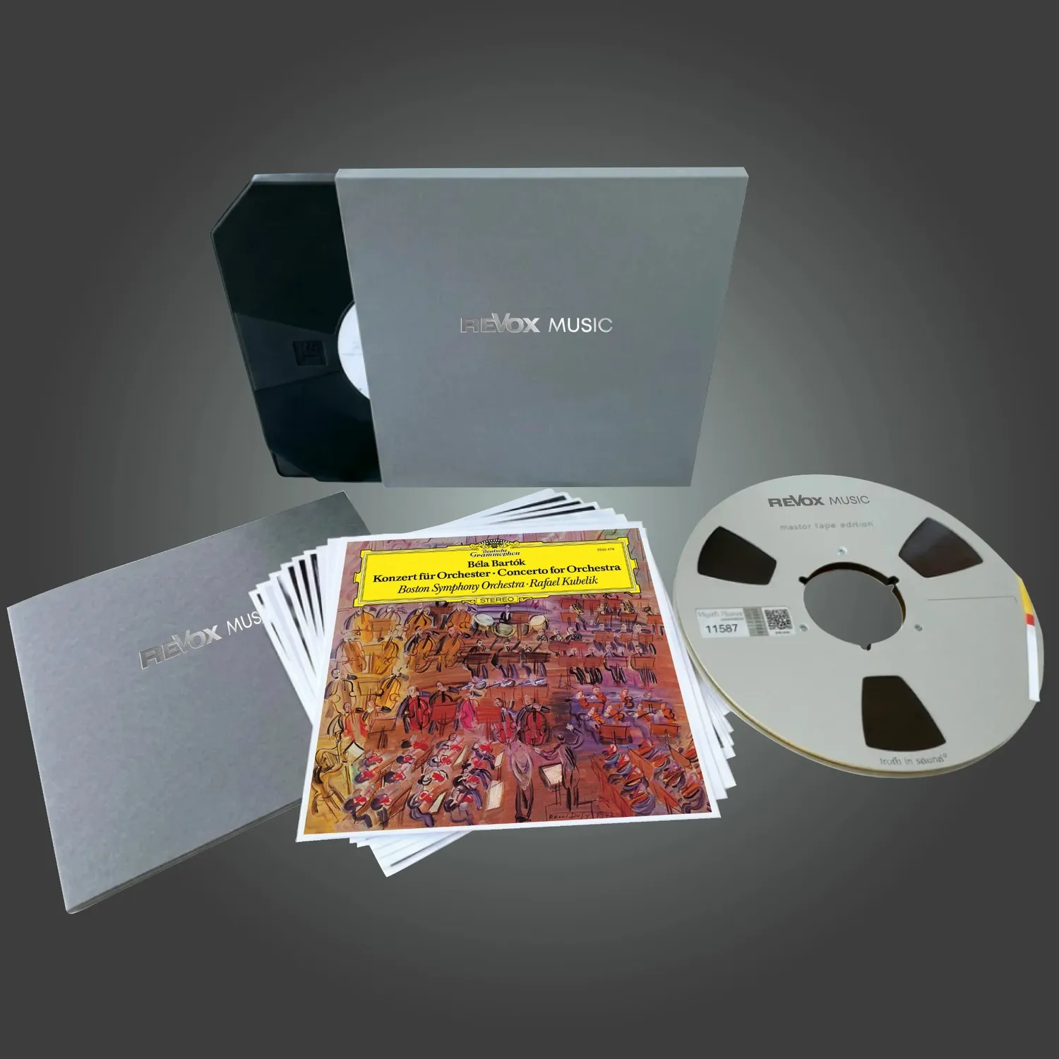 Revox Bartók Concerto for Orchestra masterband Kubelik