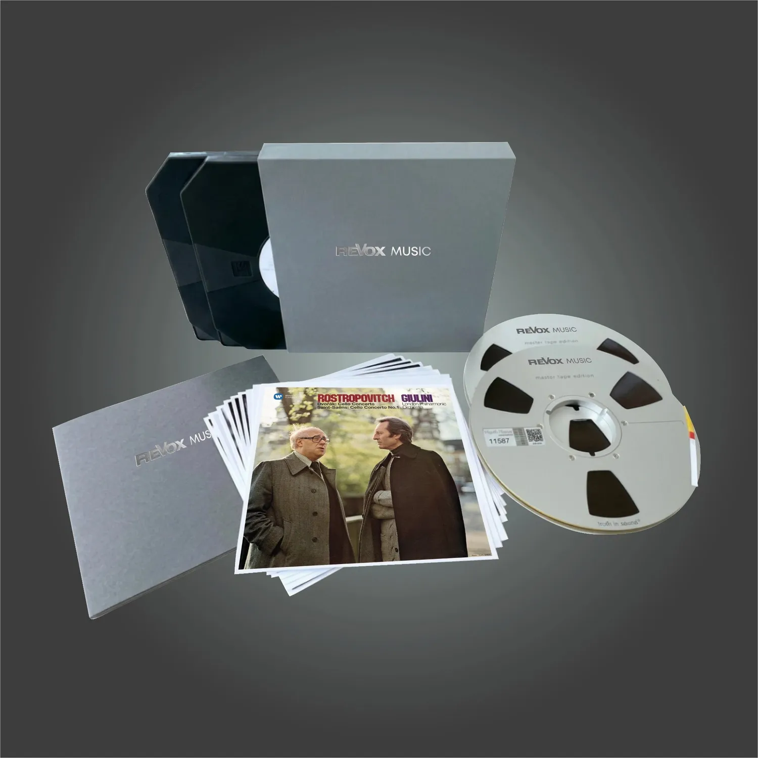 Revox Dvořák Cellokonsert masterband Rostropovich