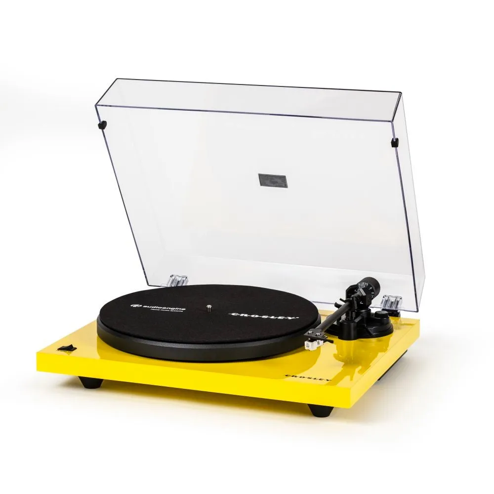 Crosley C6 skivspelare limoncello remdrift 33 1/3