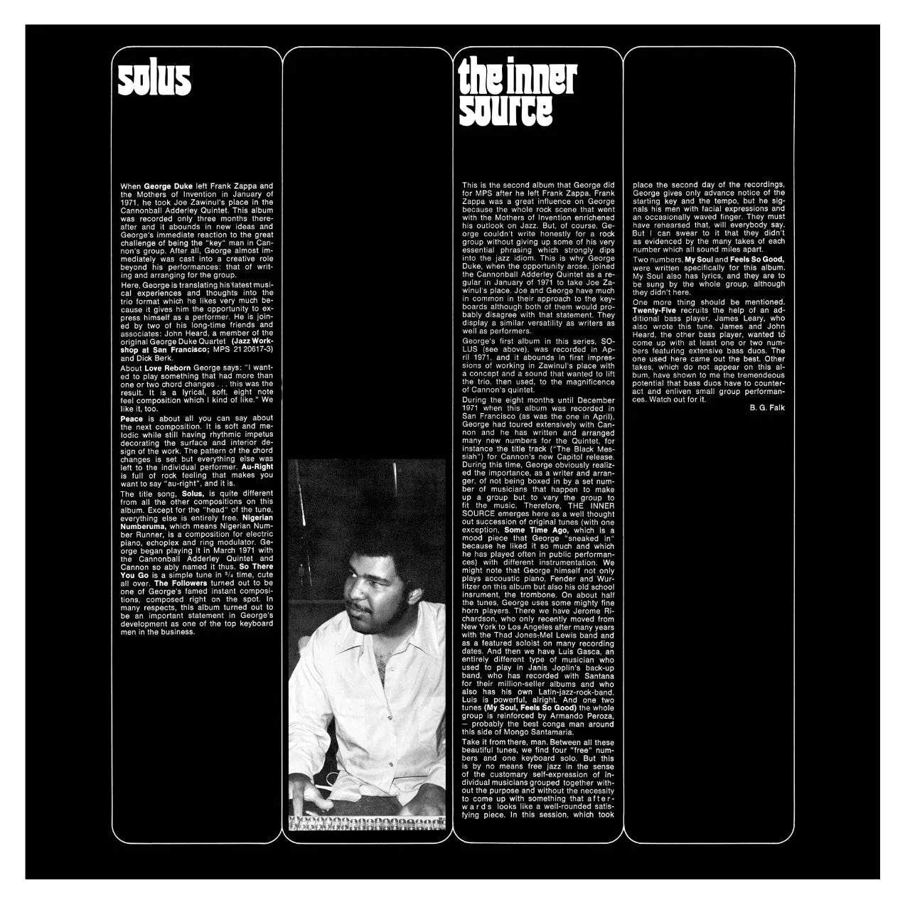 Revox Inner Source masterband George Duke