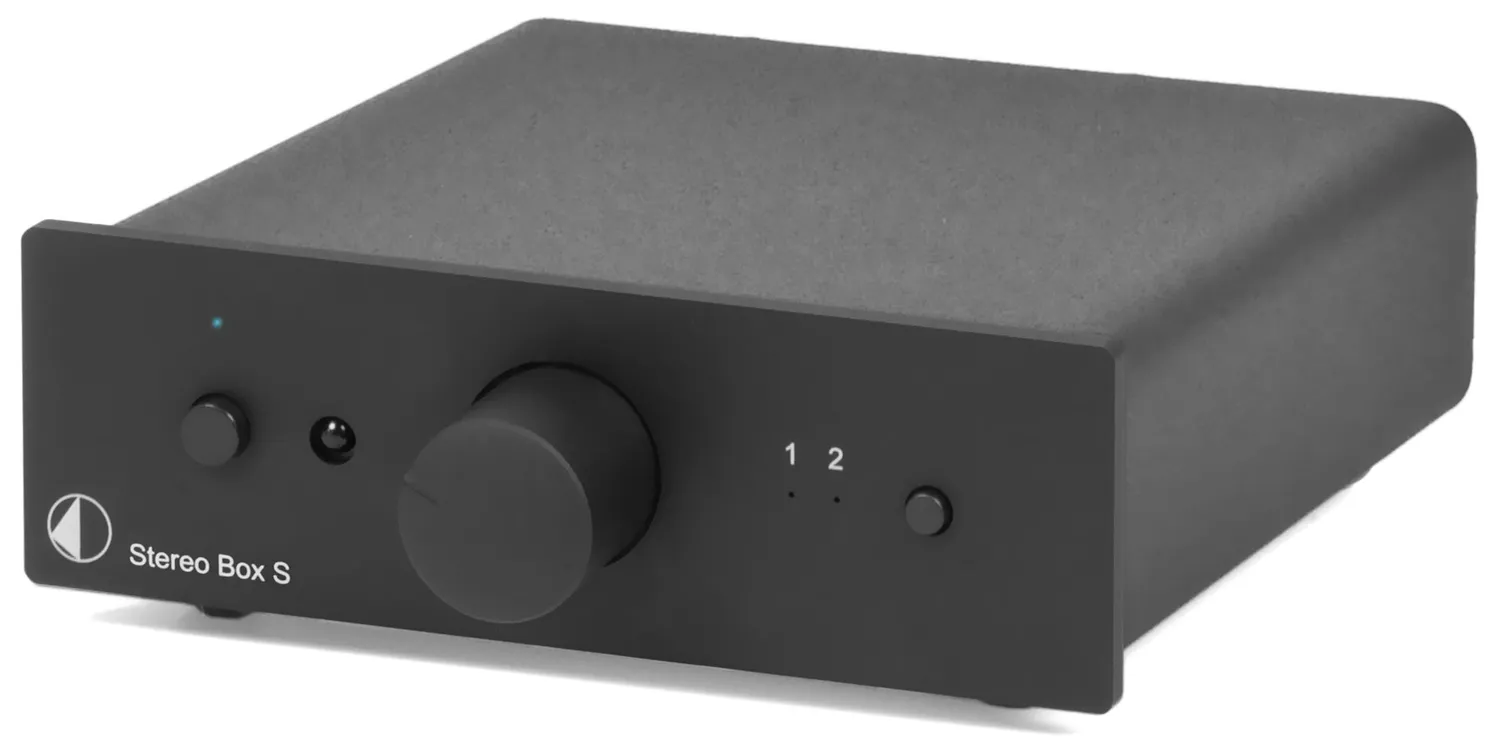 Pro-Ject Stereo Box S förstärkare med fjärr svart