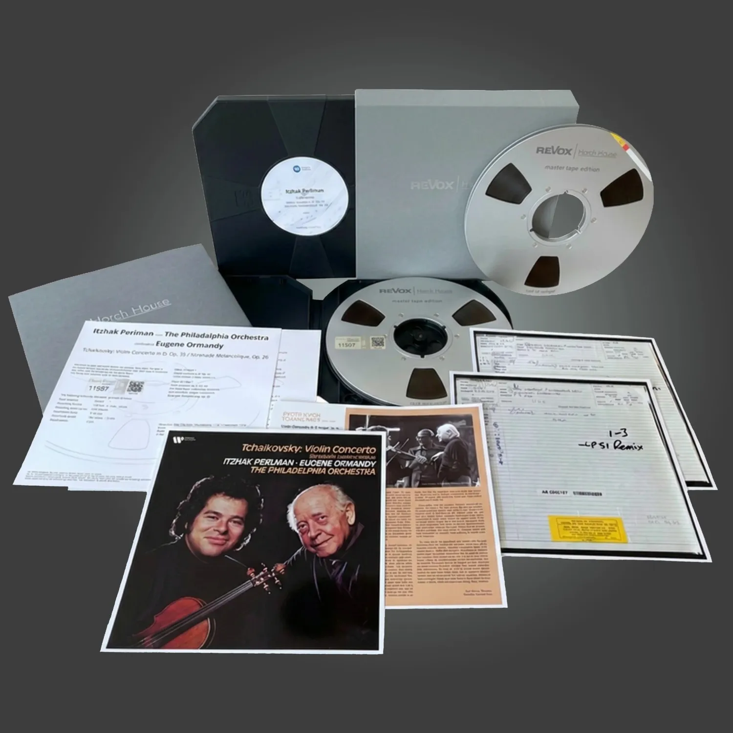 Revox Perlman Tchaikovsky Violin Concerto masterband Limited Edition