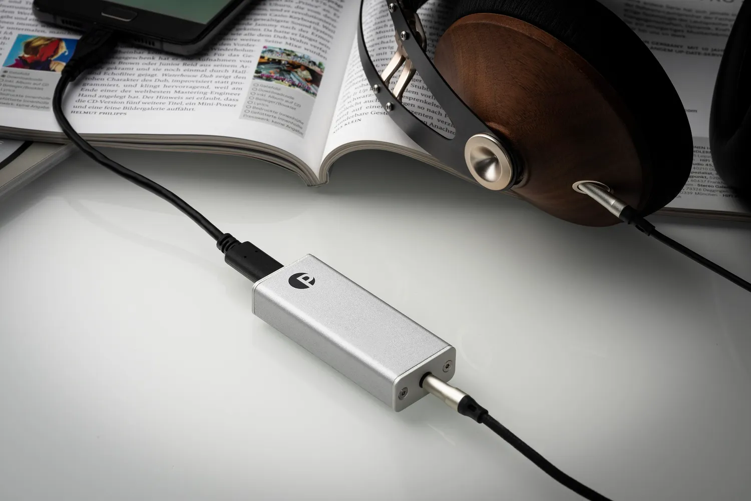 Pro-Ject DAC Box E Mobile dac hörlurar