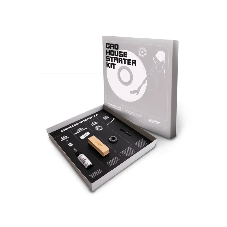 Gadhouse Starter Kit vinylkit för skivspelare