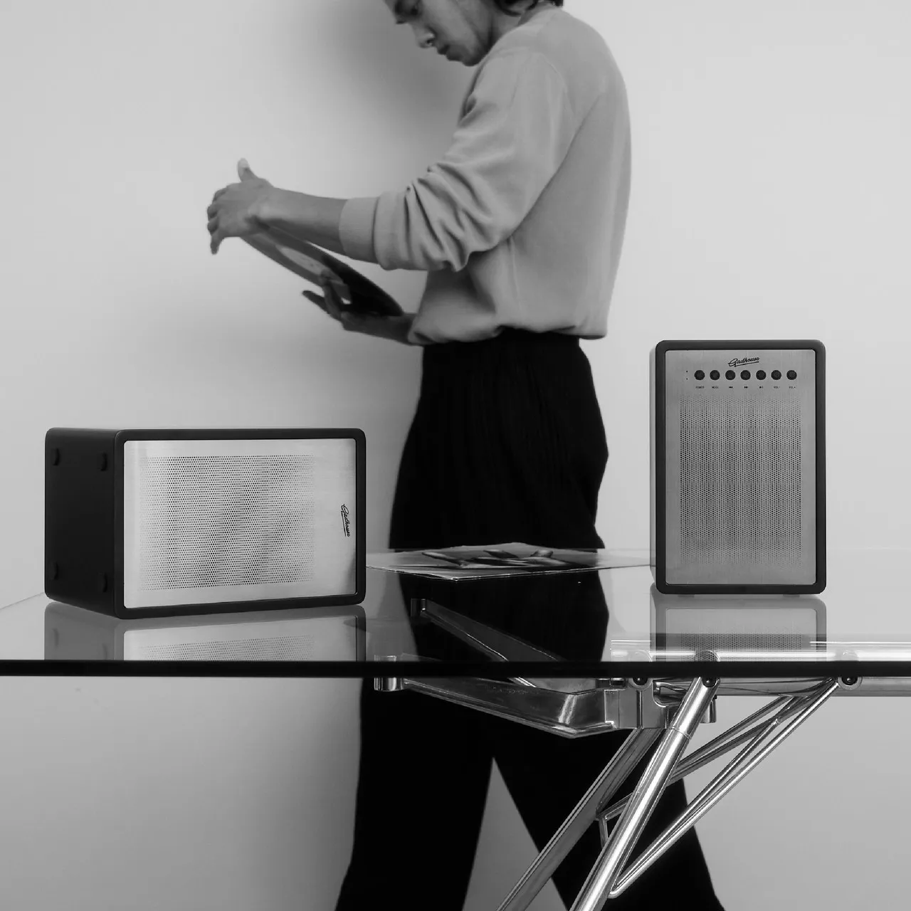 Gadhouse Miles bokhyllehögtalare Bluetooth stereo
