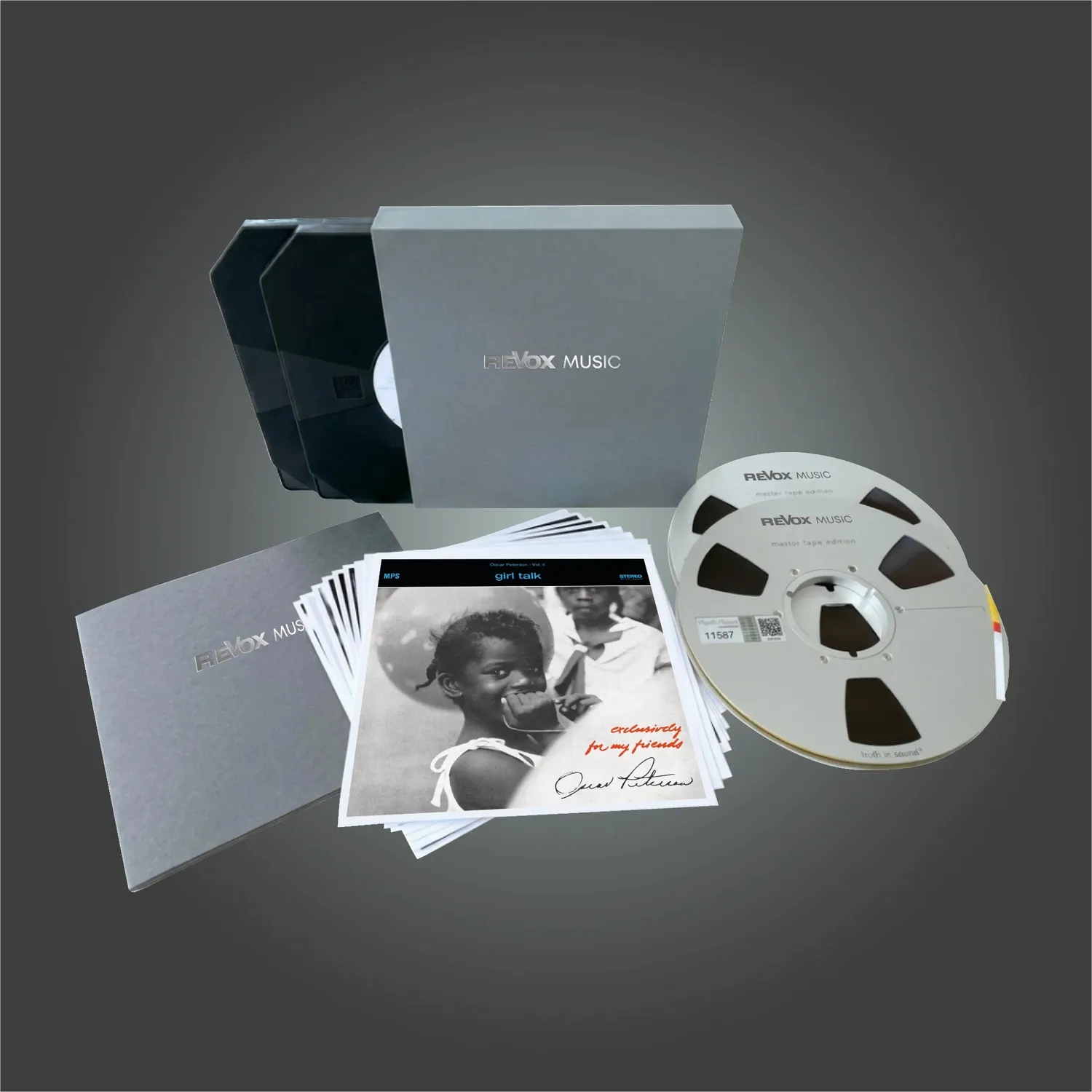 Revox Oscar Peterson Girl Talk masterband Standard Master CCIR