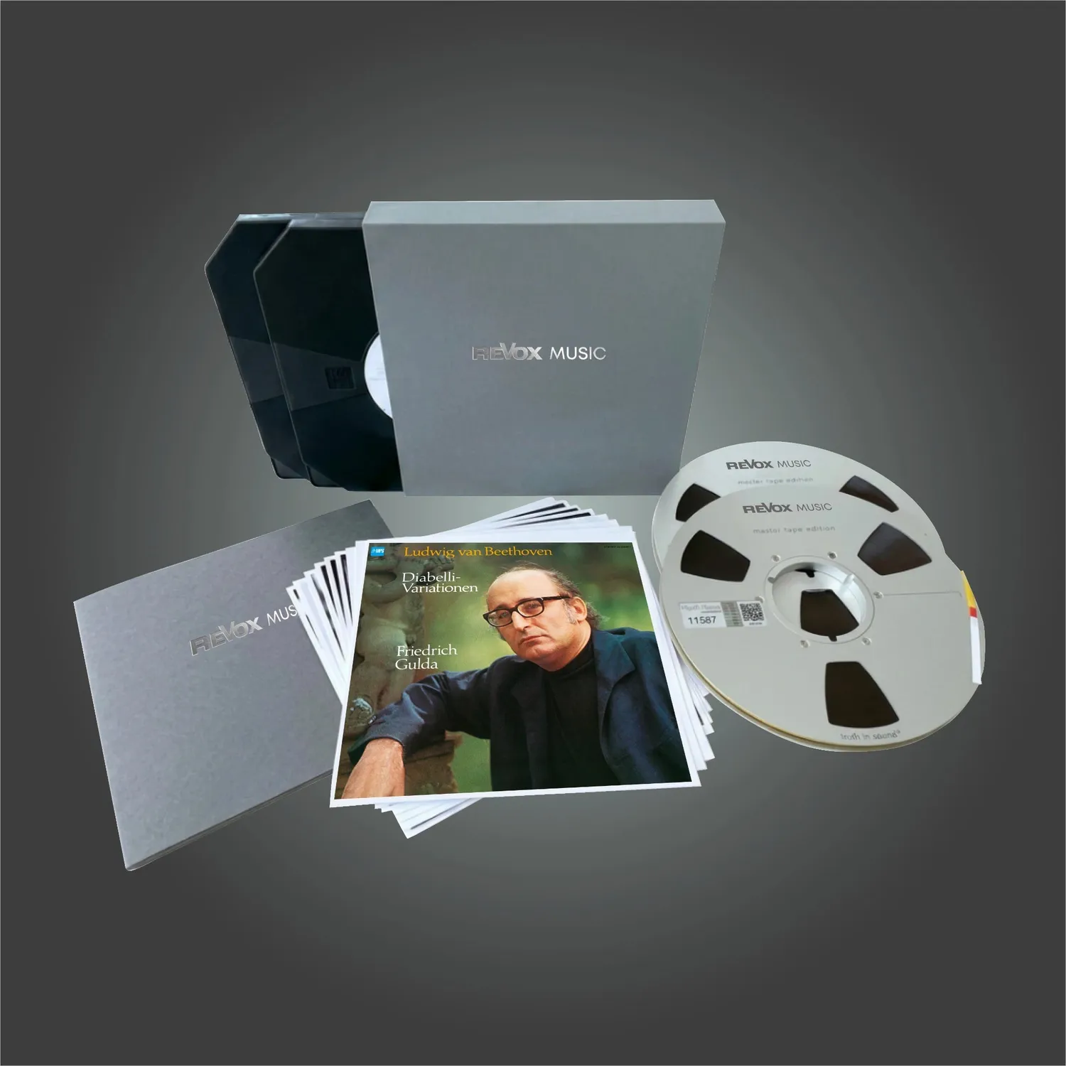 Revox Friedrich Gulda Beethoven Diabelli Variations masterband