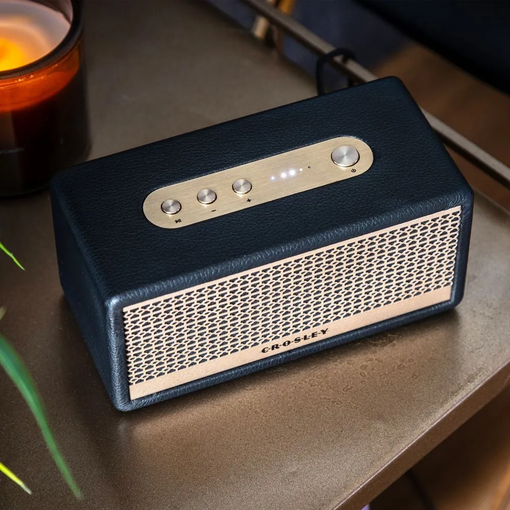 Crosley Montero bluetoothhögtalare svart portabel