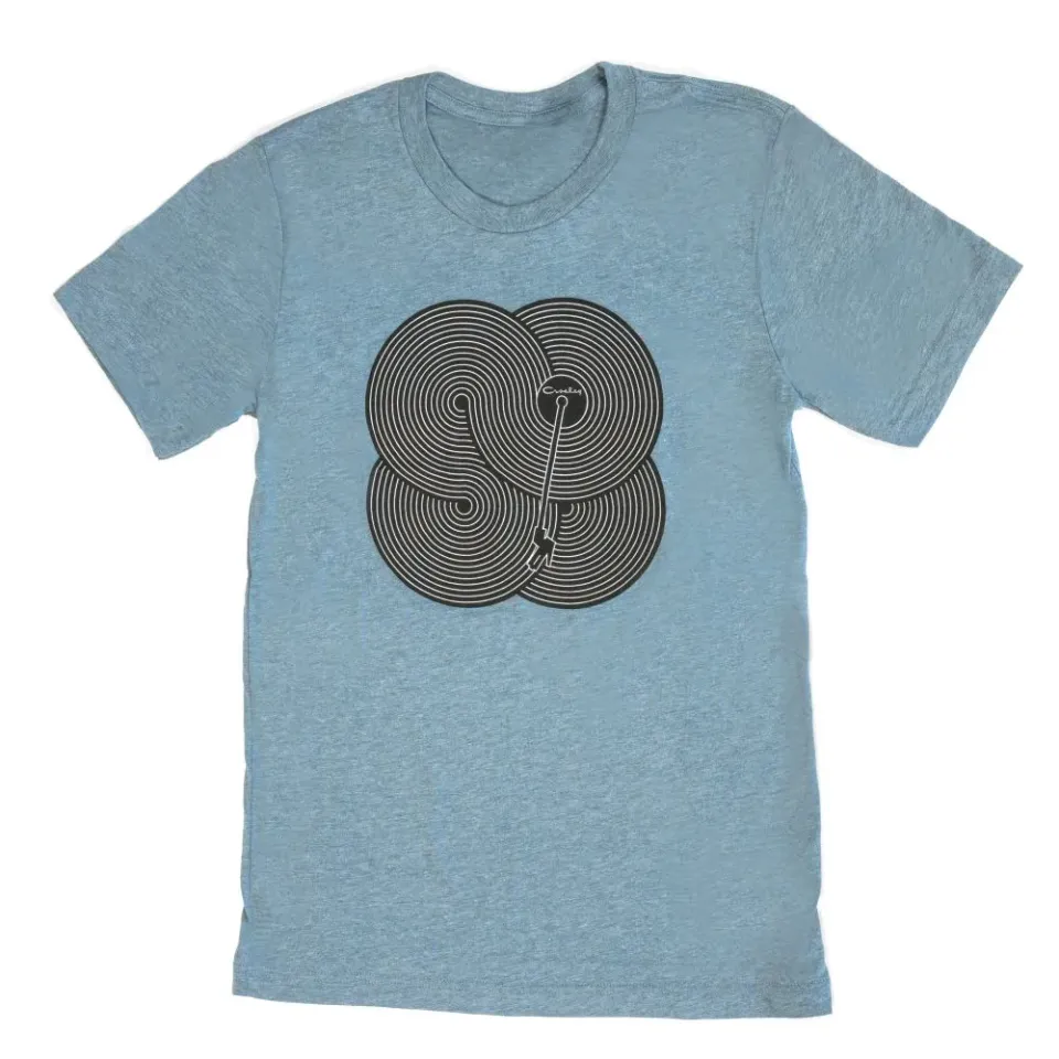 Crosley Infinity Records t-shirt large svart