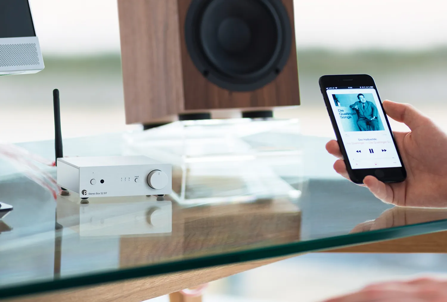 Pro-Ject Stereo Box S2 BT förstärkare bluetooth