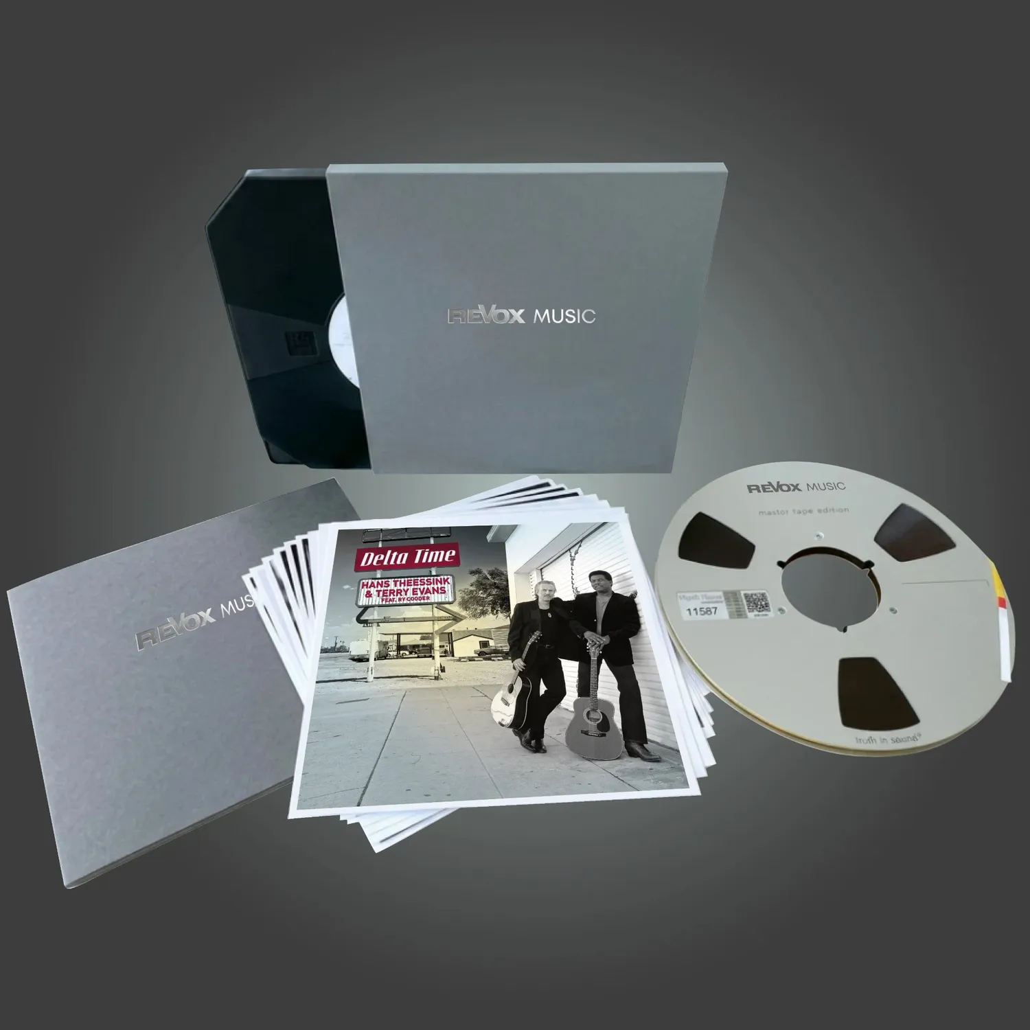 Revox Hans Theessink Terry Evans Delta Time masterband