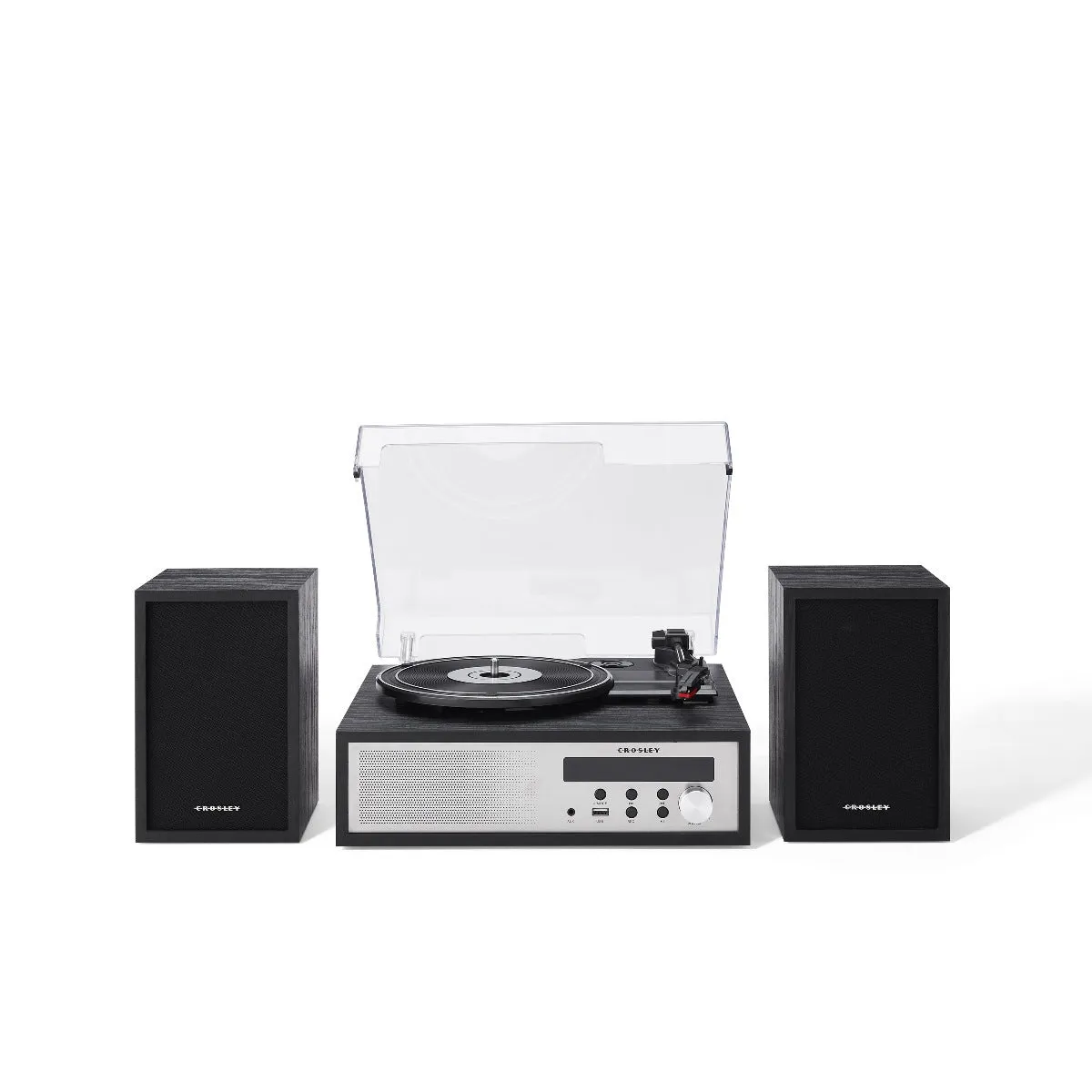 Crosley Sloane skivspelare svart remdrift bluetooth