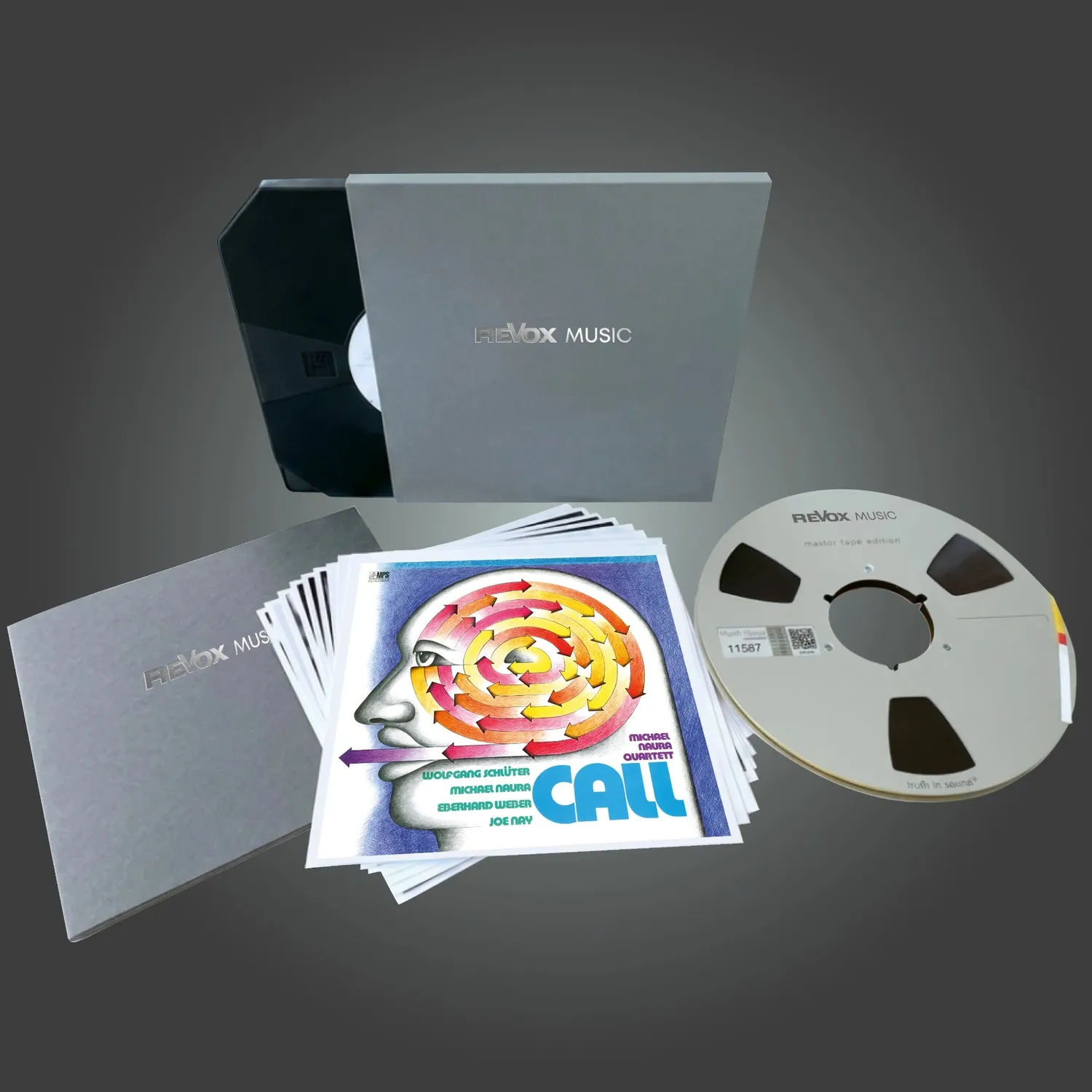 Revox Michael Naura Quartet Call masterband Studio Master