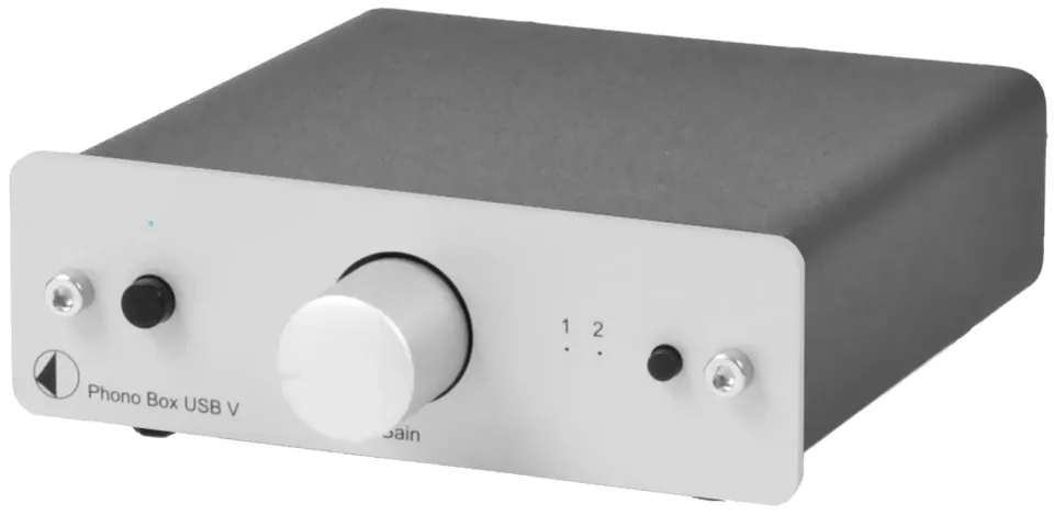 Pro-Ject Phono Box USB V RIAA-steg med USB