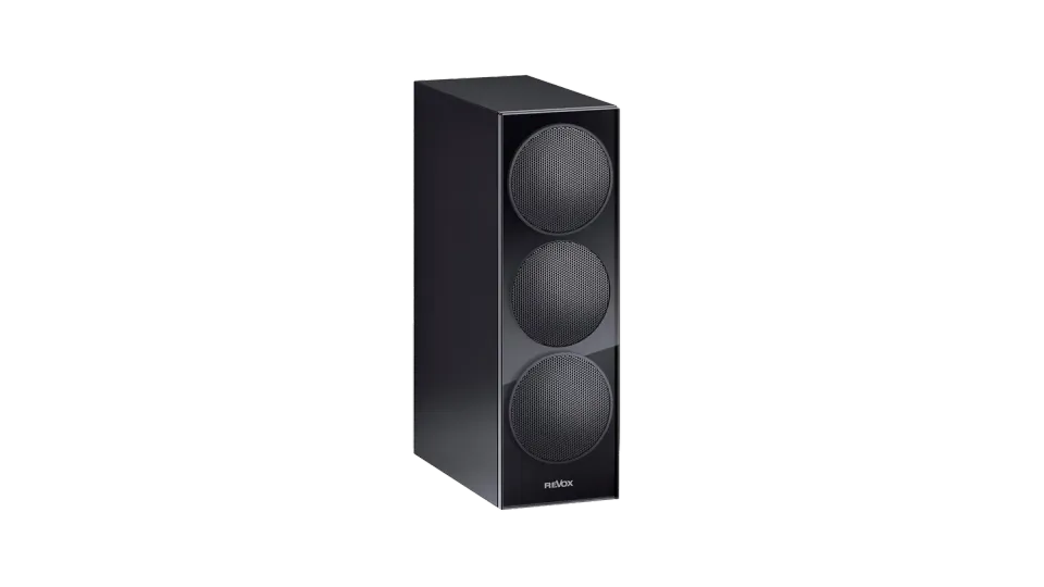 Revox Shelf G70 MK3 högtalare svart basreflex