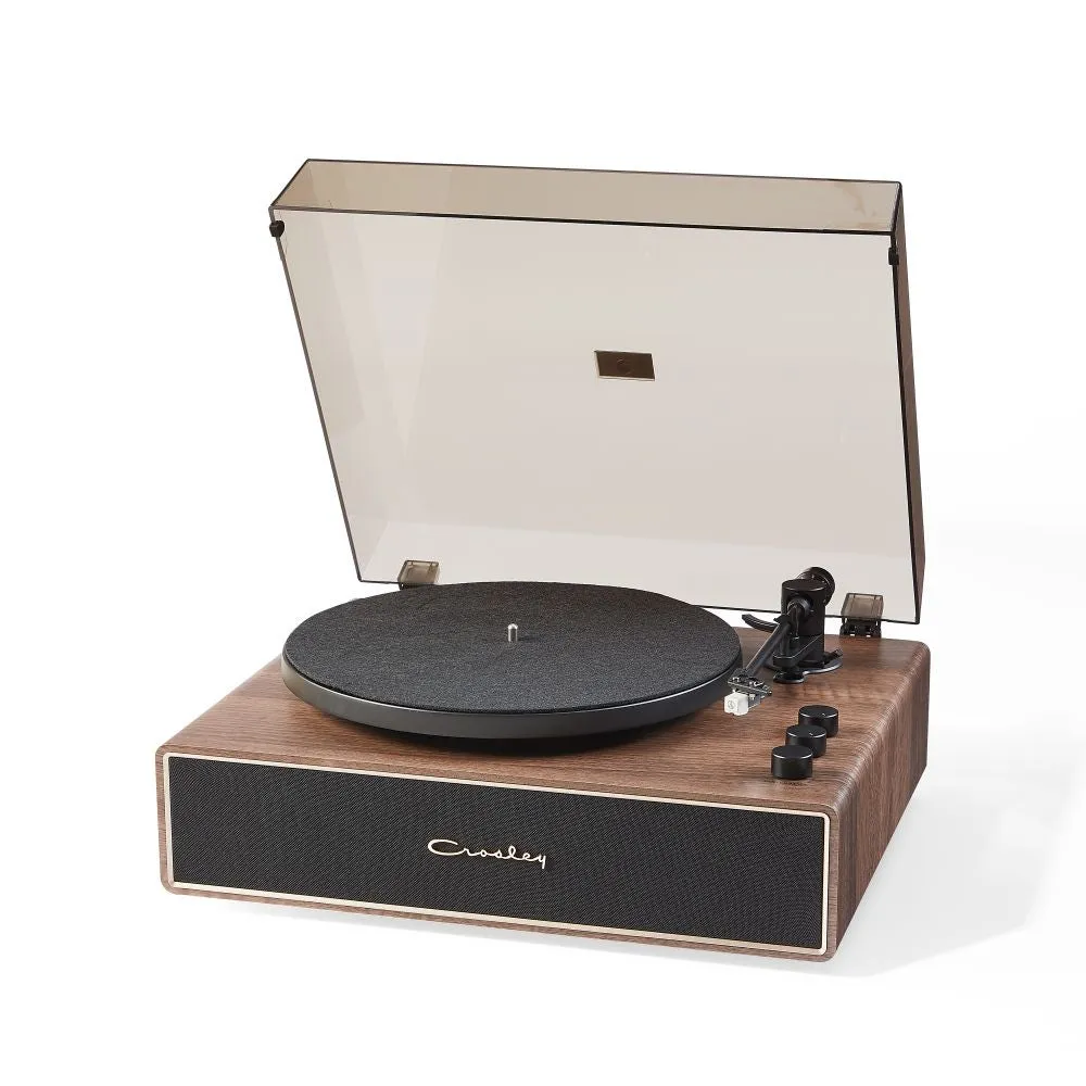 Crosley Stave skivspelare valnöt 33 1/3 varv