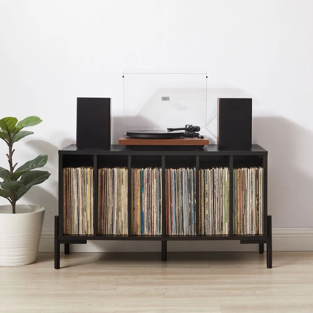 Crosley Greenwich vinylförvaring svart medium