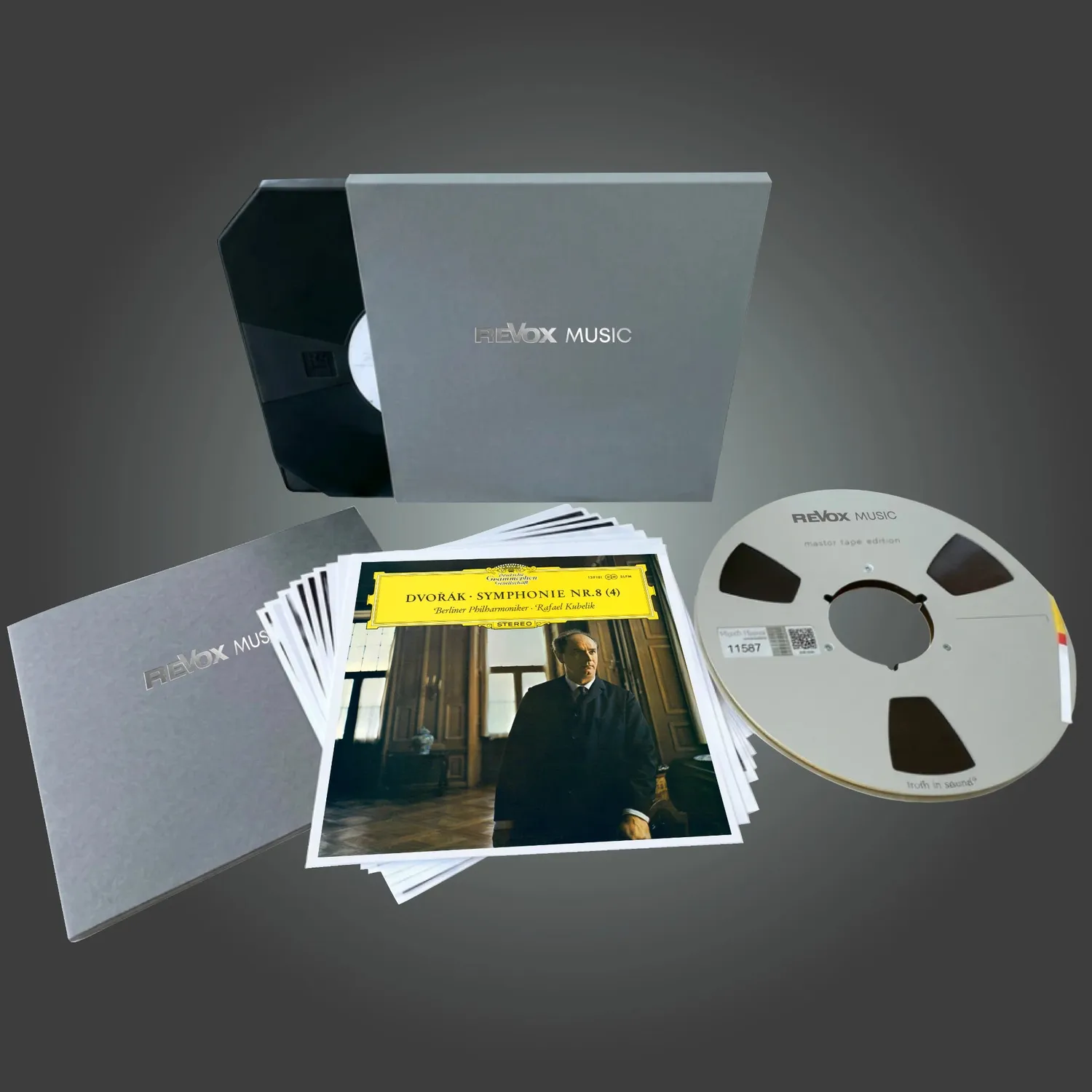 Revox Dvorak Symfoni 8 Kubelik masterband Standard
