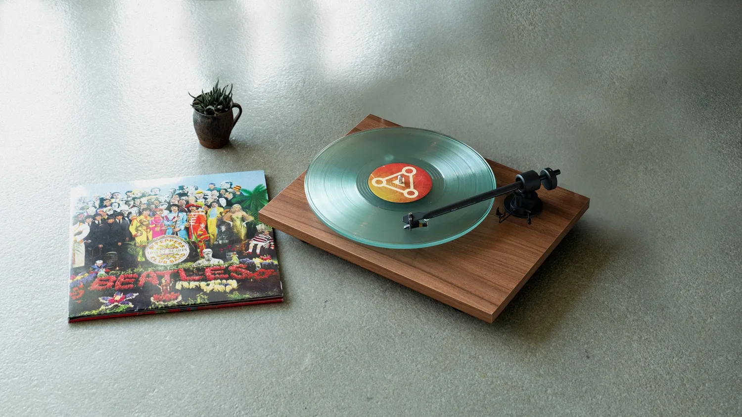 Pro-Ject T1 Standard skivspelare remdrift 33 1/3 OM 5E