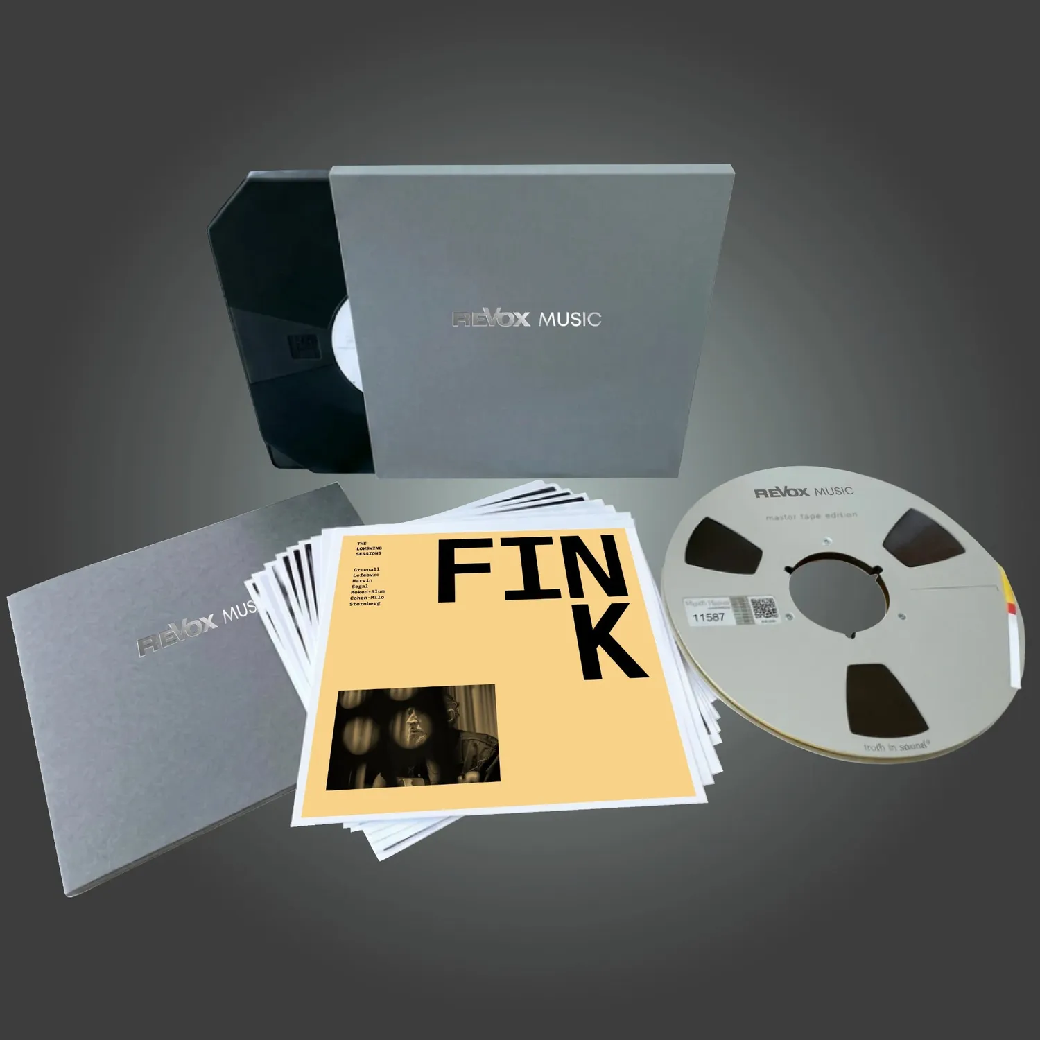 Revox Fink The LowSwing Sessions masterband studio master