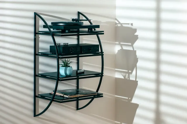 Pro-Ject WMI Rack 5/4 vägghylla stål skivspelare