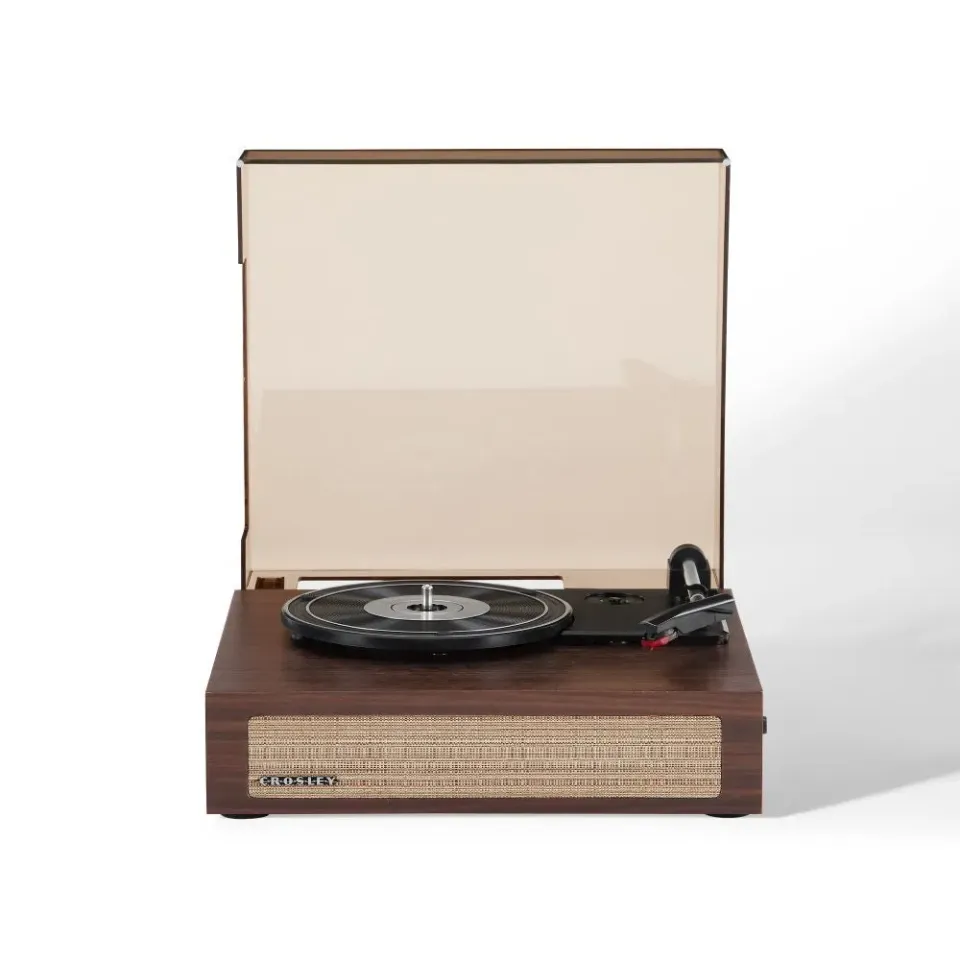 Crosley Scout skivspelare bluetooth valnöt remdrift
