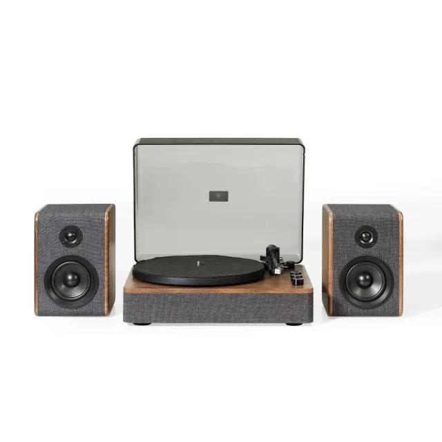 Crosley Nocturne skivspelare med högtalare grafit