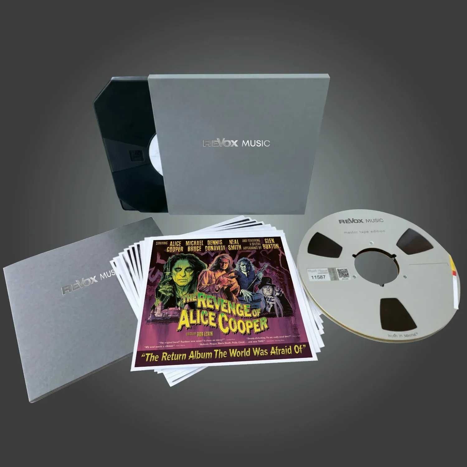 Revox The Revenge Of Alice Cooper masterband Standard Master CCIR