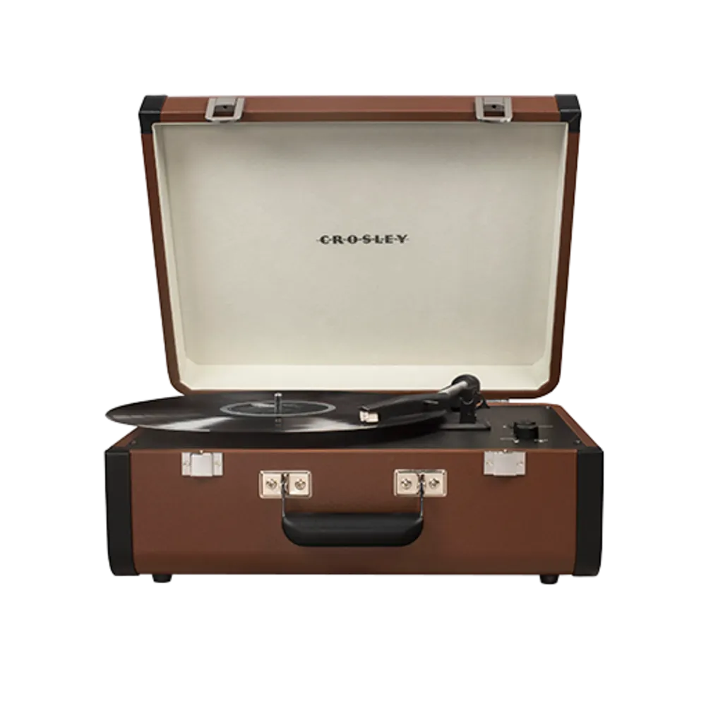 Crosley Portfolio reseskivspelare svart bluetooth