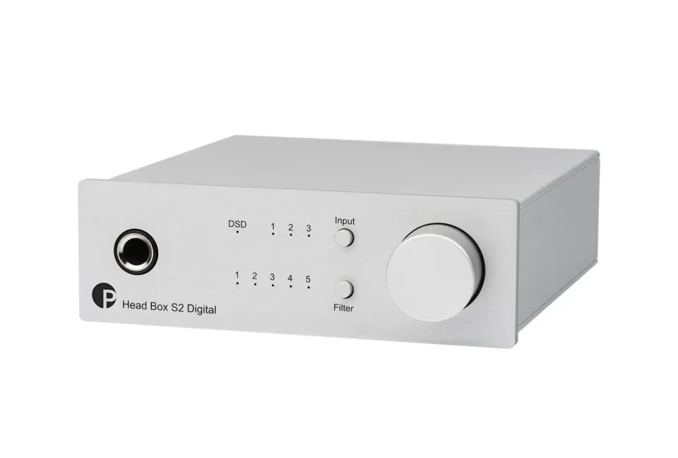 Pro-Ject Head Box S2 Digital hörlursförstärkare silver