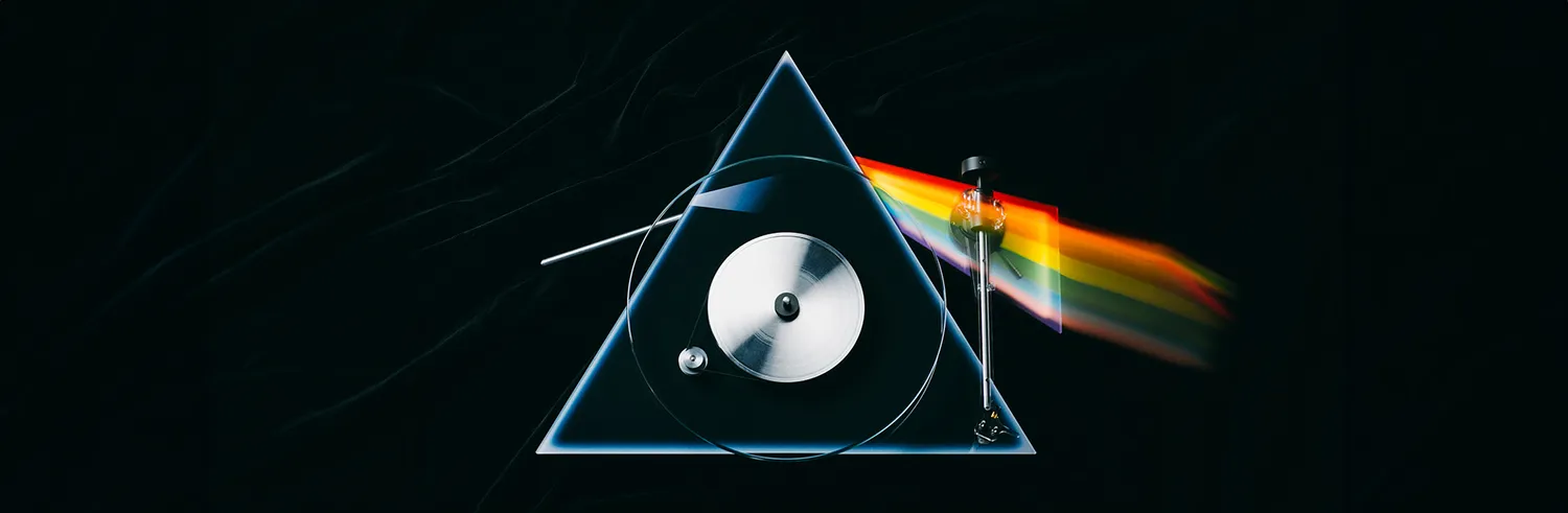 Pro-Ject Dark Side Of The Moon skivspelare remdrift