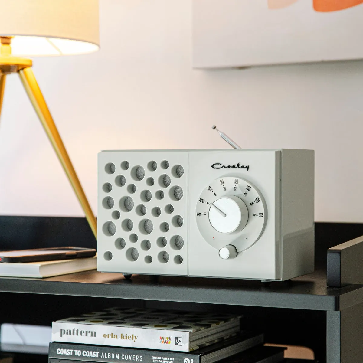 Crosley Maverick radio vit bluetooth