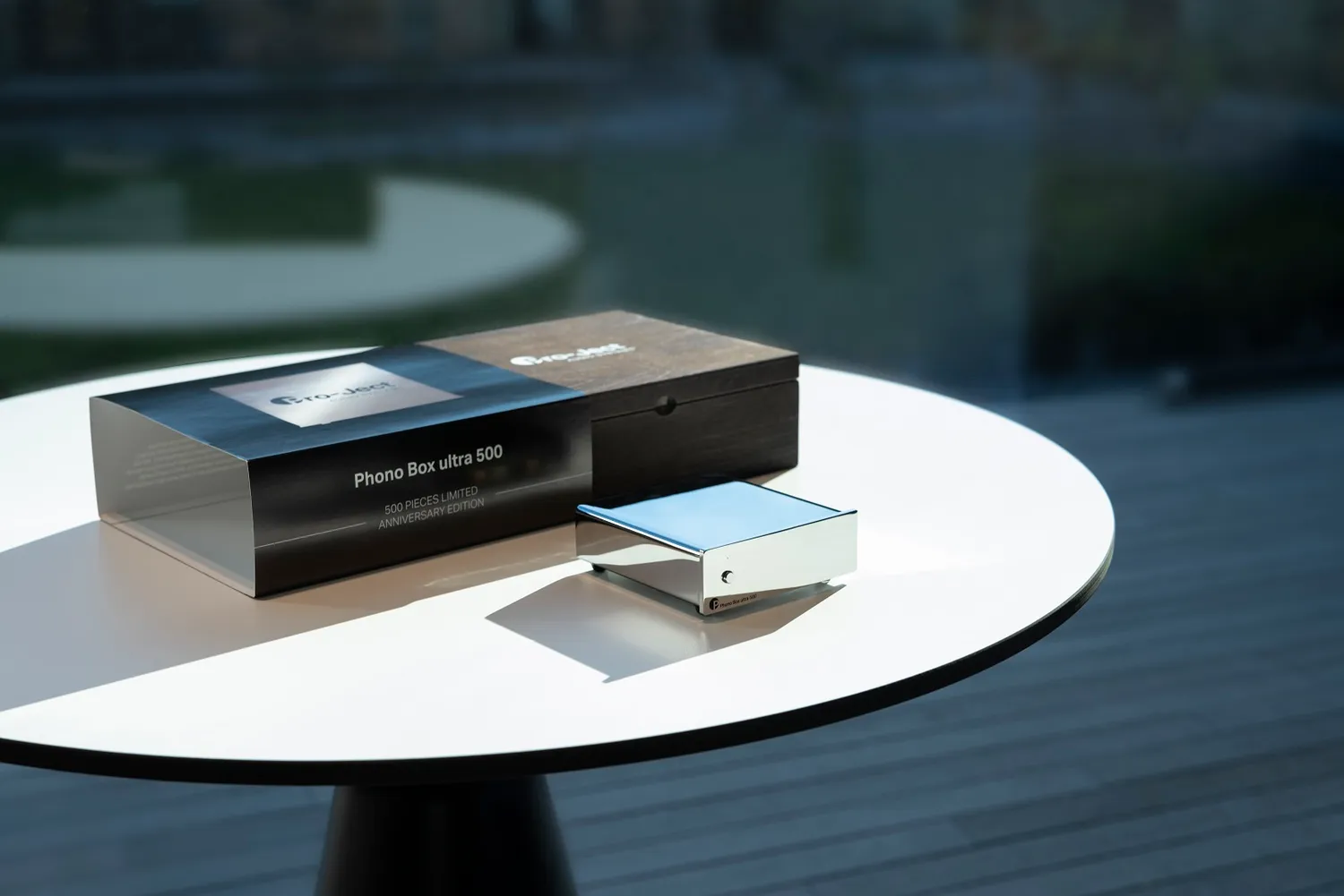 Pro-Ject Phono Box ultra 500 RIAA-steg krom limiterad