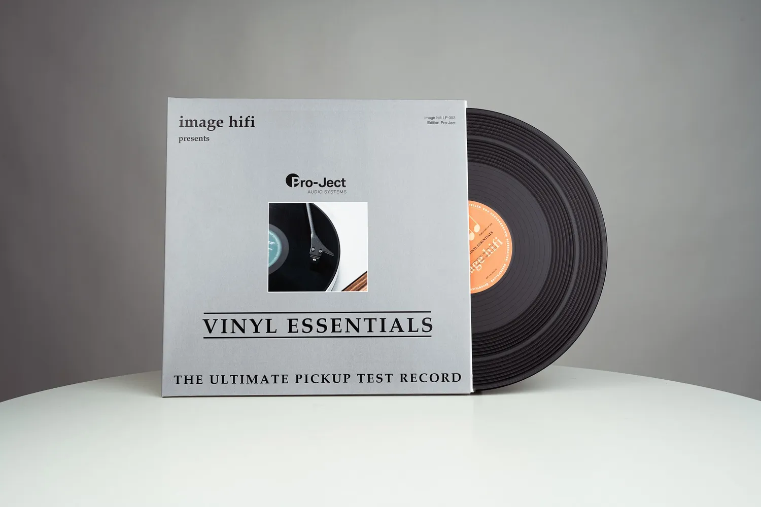 Pro-Ject Vinyl Essentials testskiva justering