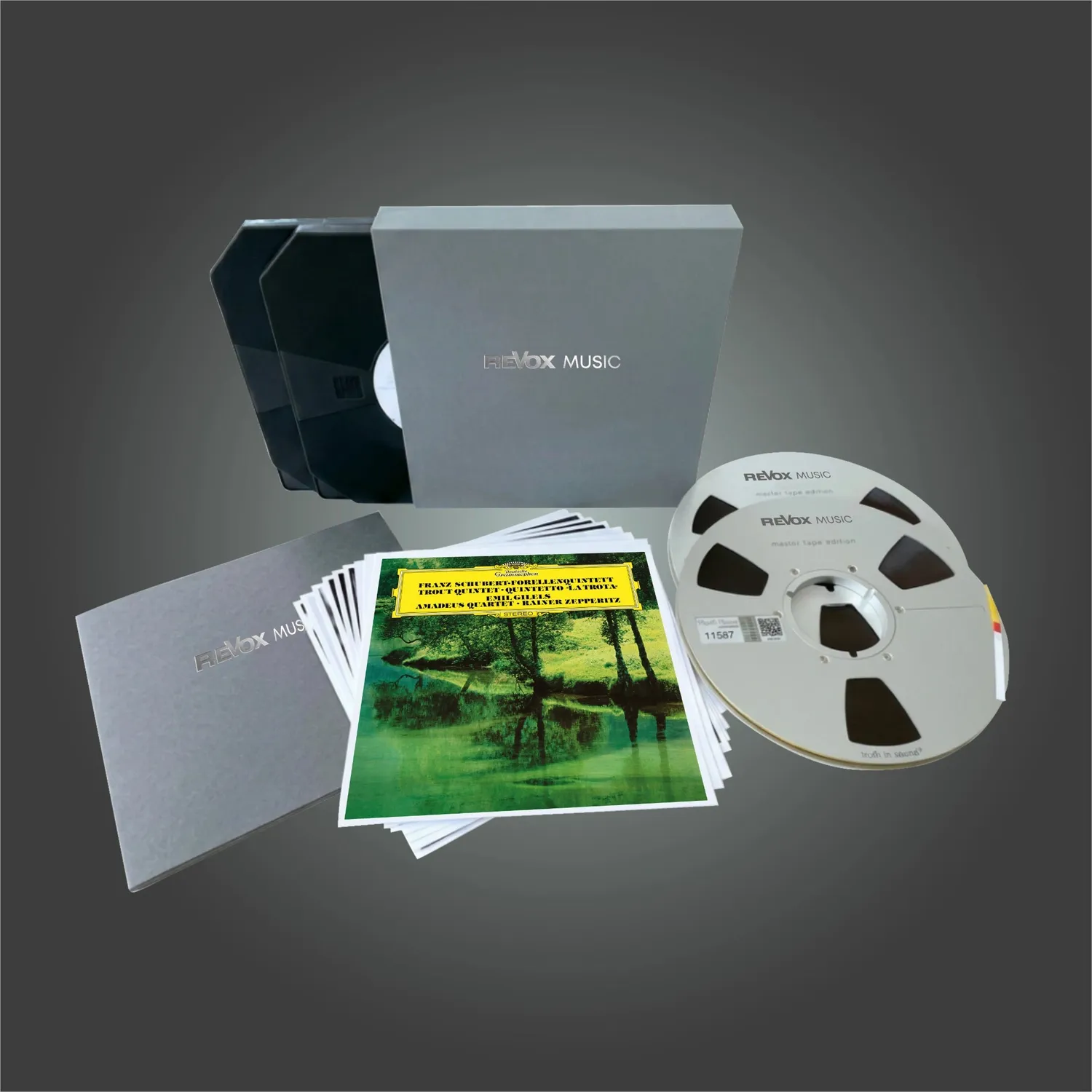 Revox Schubert Trout Quintet masterband Standard Master CCIR