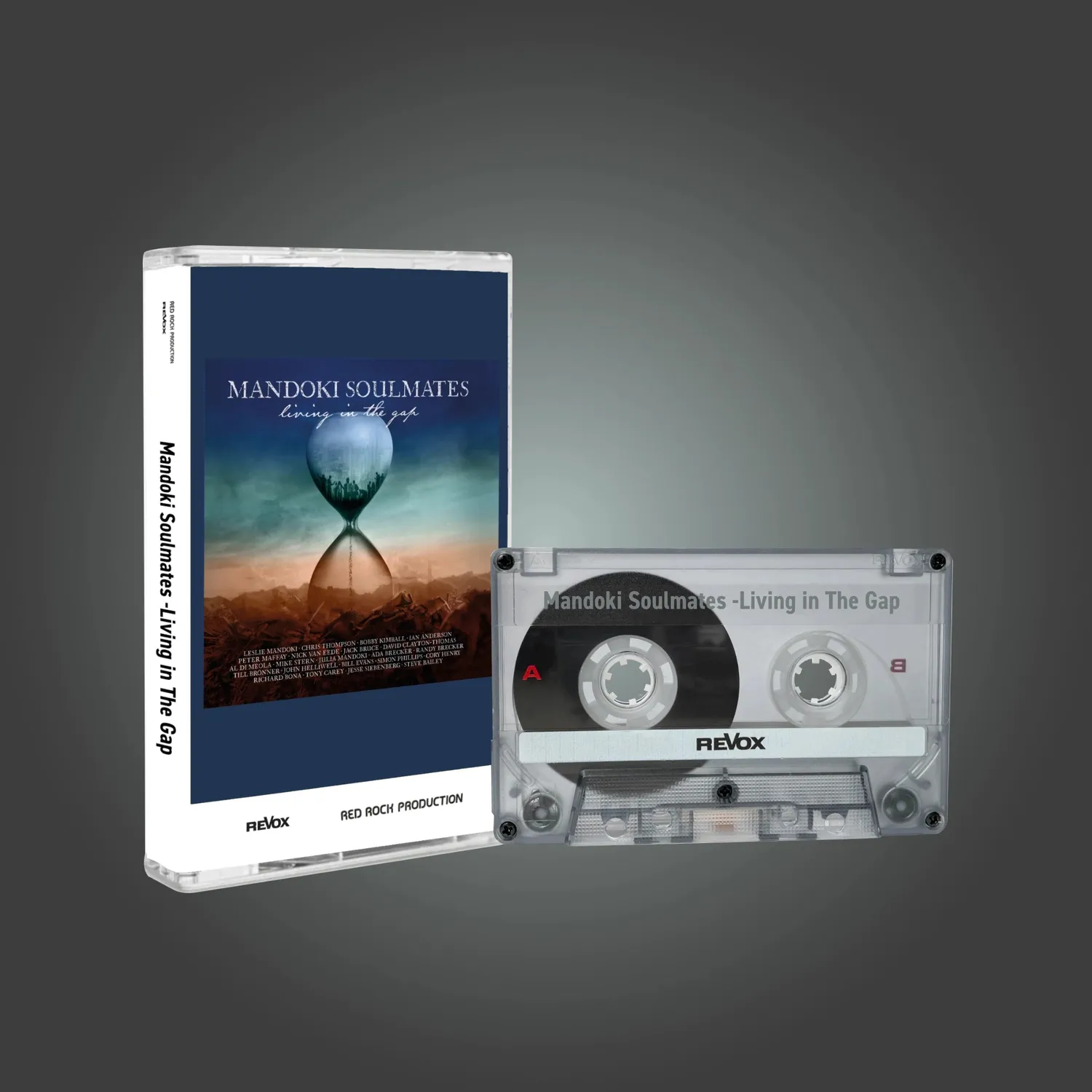 Mandoki Soulmates Living In The Gap kassettband prog