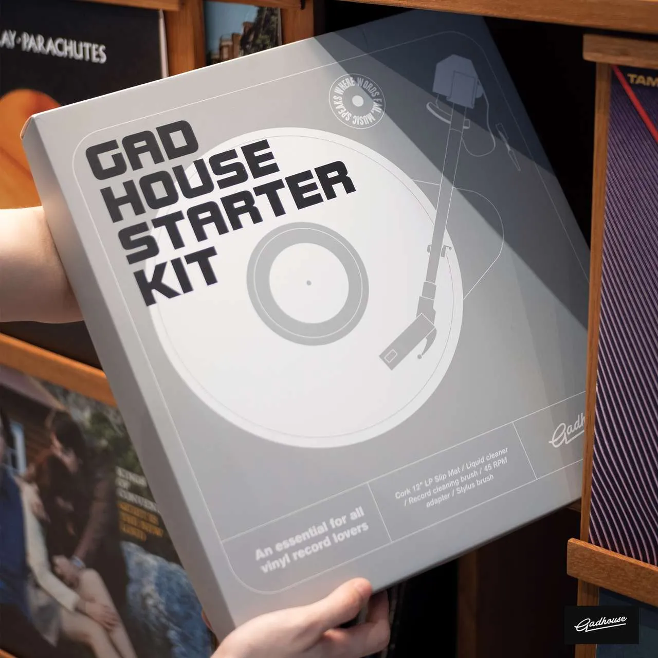 Gadhouse Starter Kit vinylkit för skivspelare
