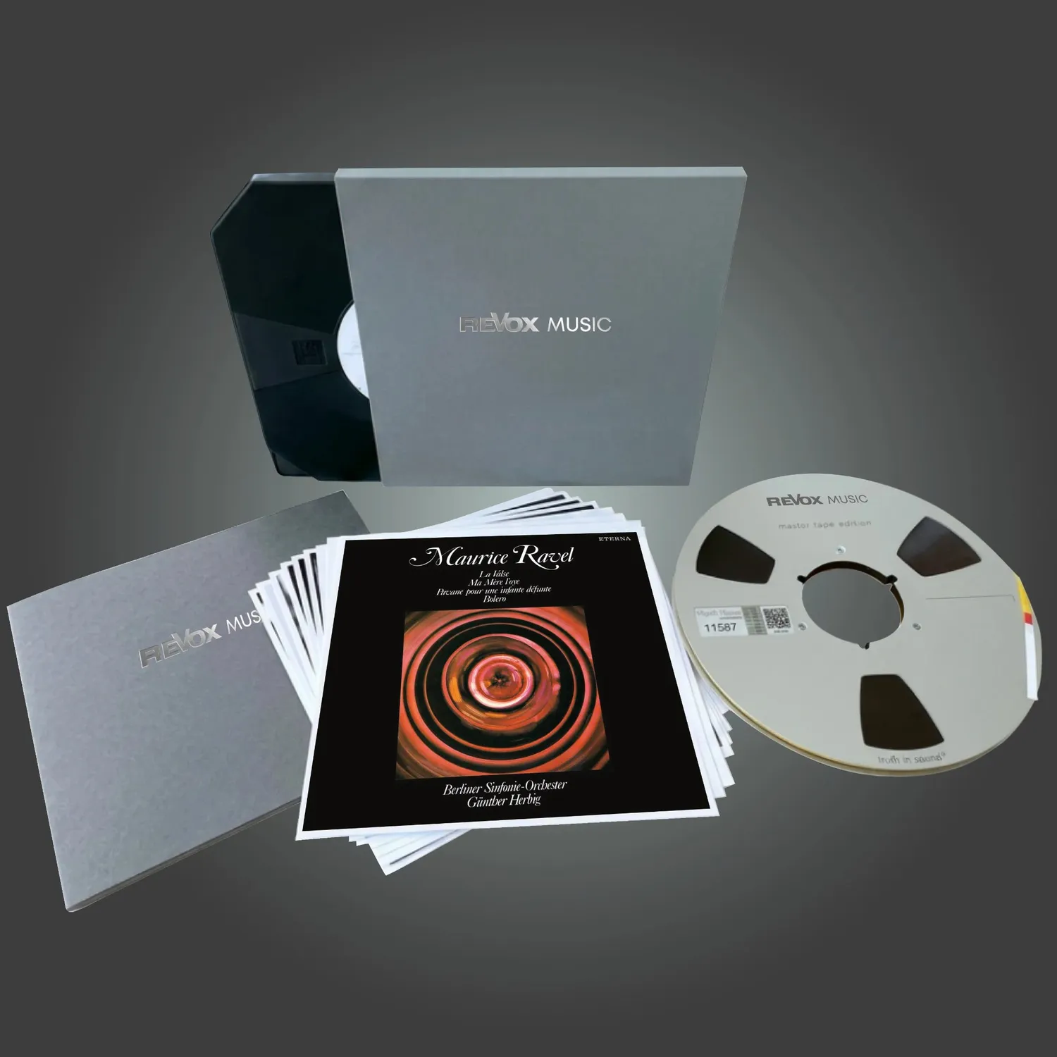 Revox Ravel Boléro masterband Standard Master CCIR 1/4 tum