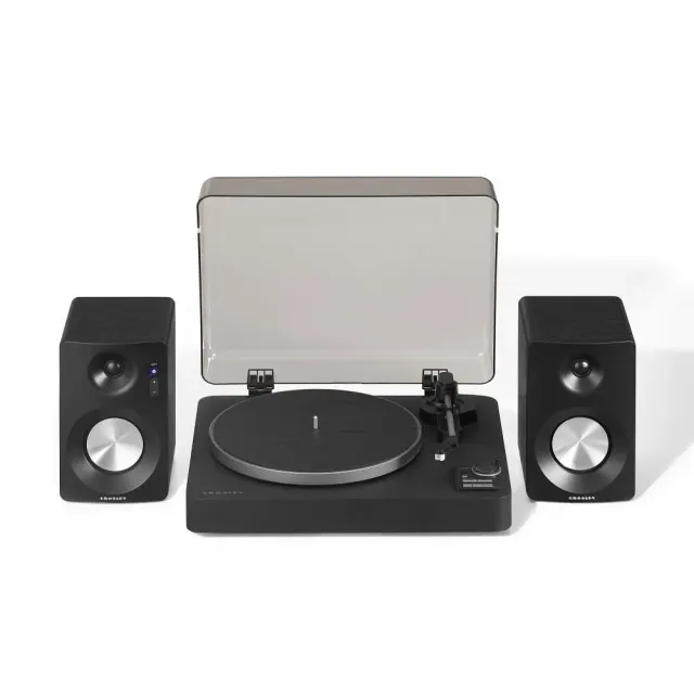Crosley C300 S100 skivspelare svart automatisk