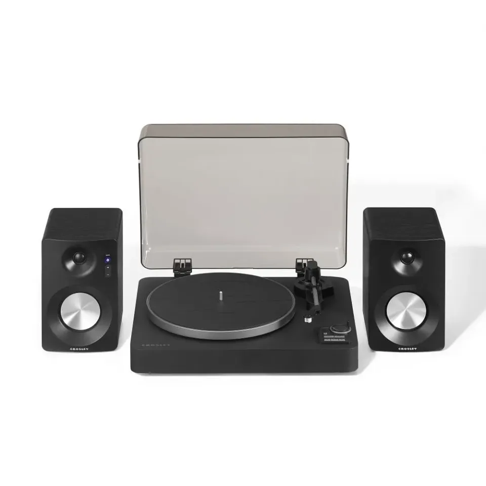 Crosley C300 S100 skivspelare svart automatisk