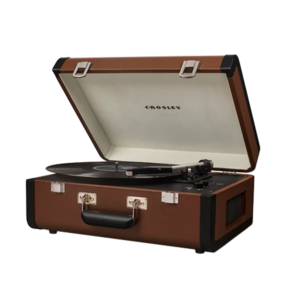 Crosley Portfolio reseskivspelare svart bluetooth