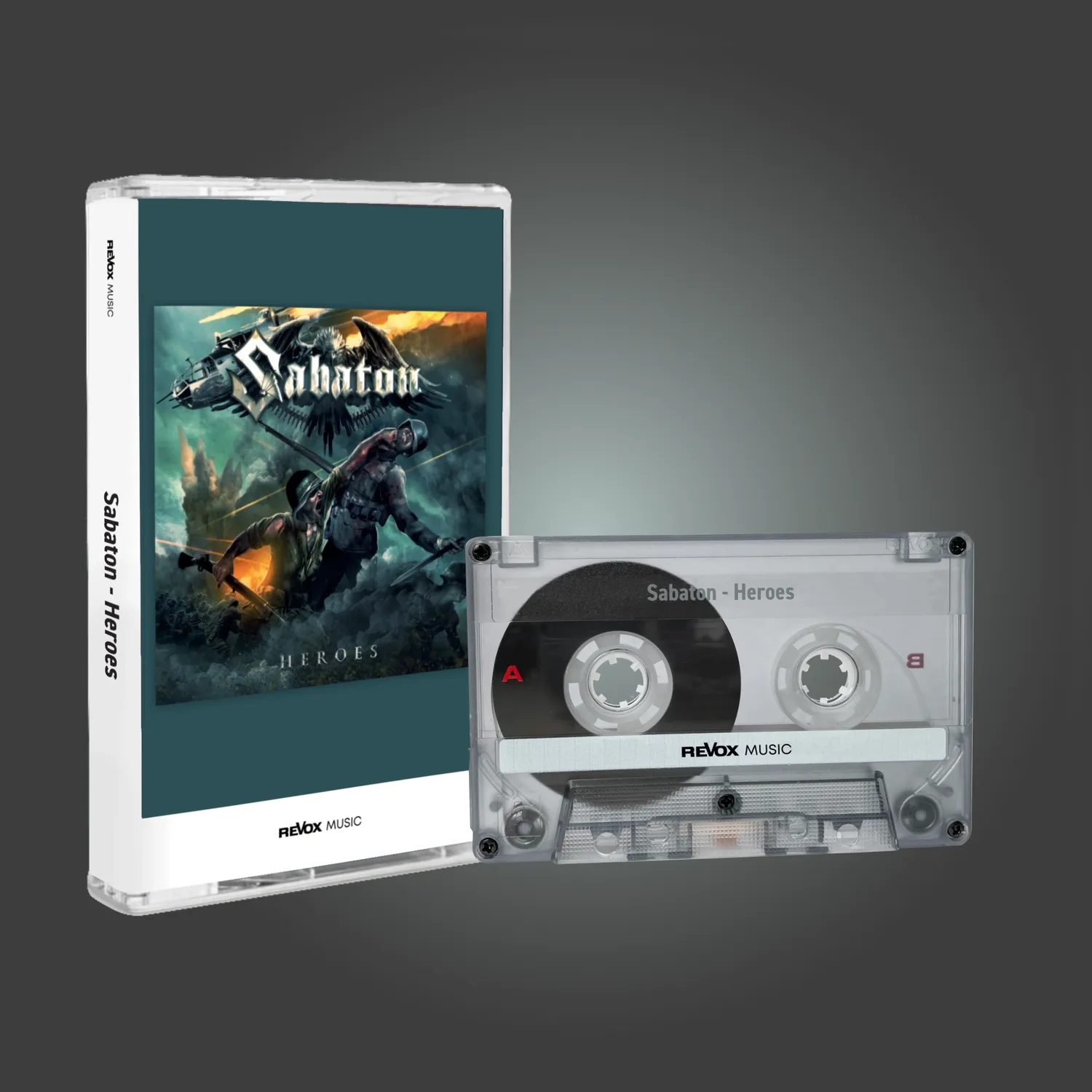 Revox Sabaton Heroes kassettband album
