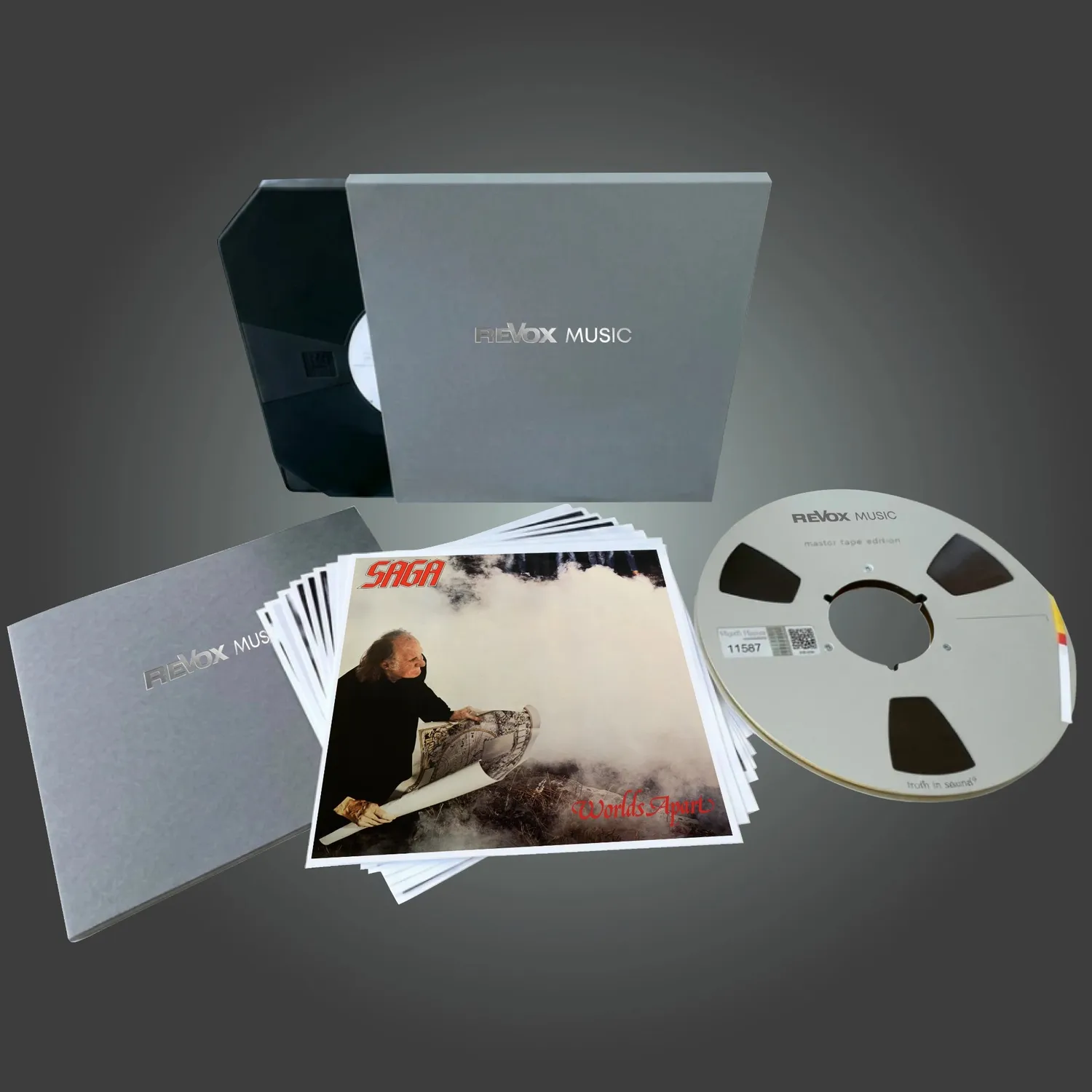 Revox SAGA Worlds Apart masterband Standard Master CCIR