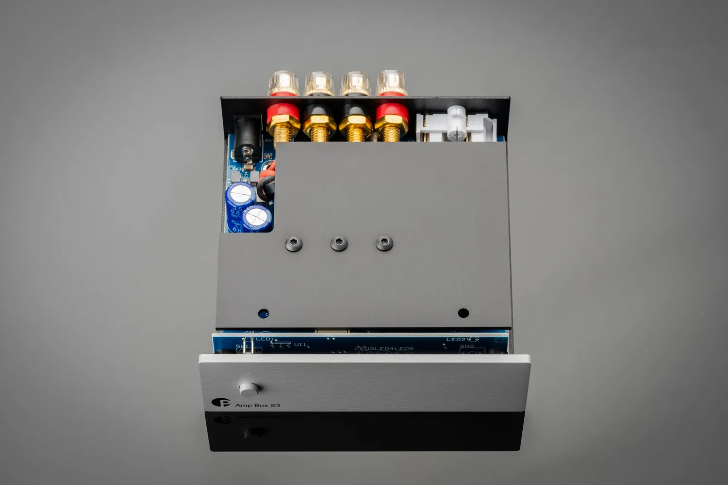 Pro-Ject Amp Box S3 stereoförstärkare kompakt vardagsrum