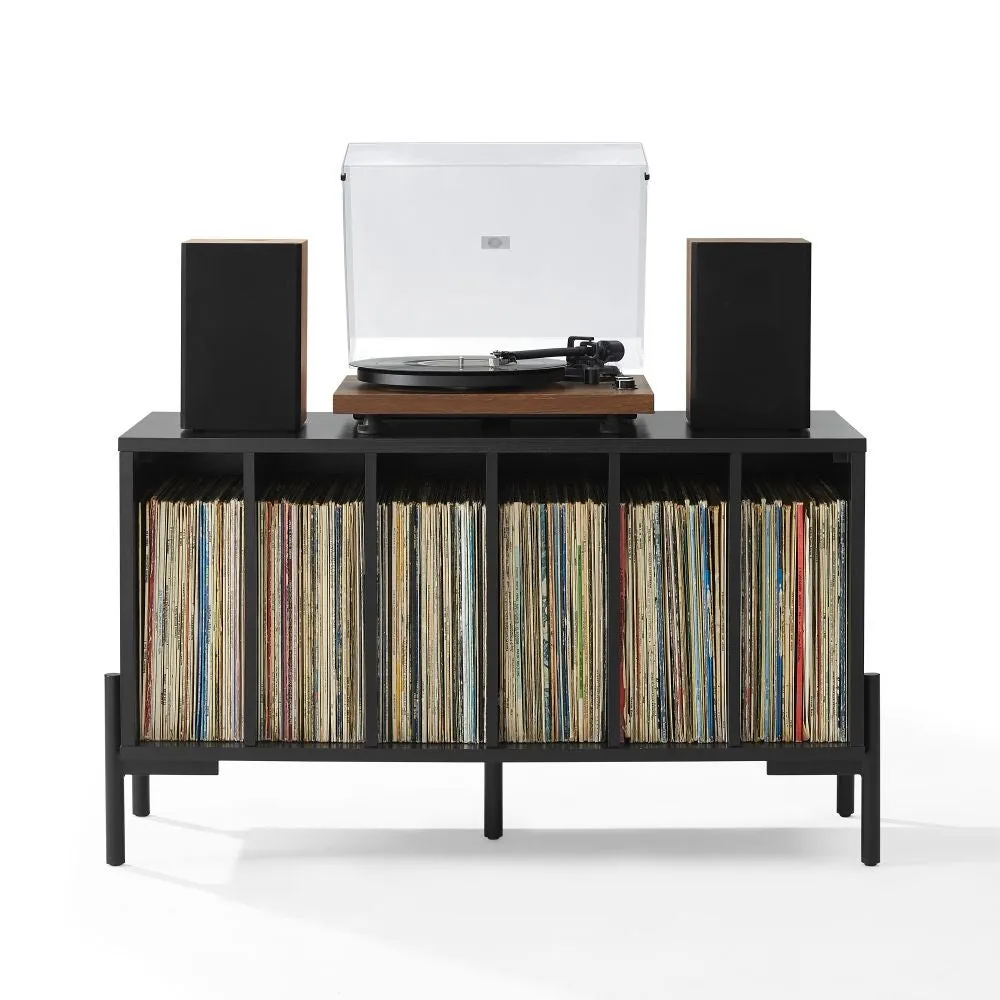 Crosley Greenwich vinylförvaring svart medium