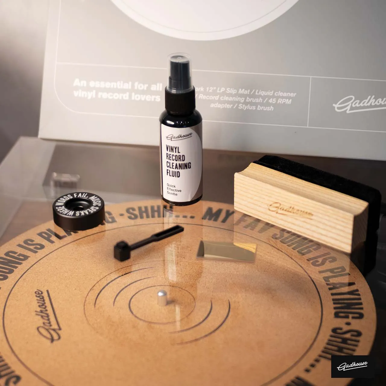 Gadhouse Starter Kit vinylkit för skivspelare