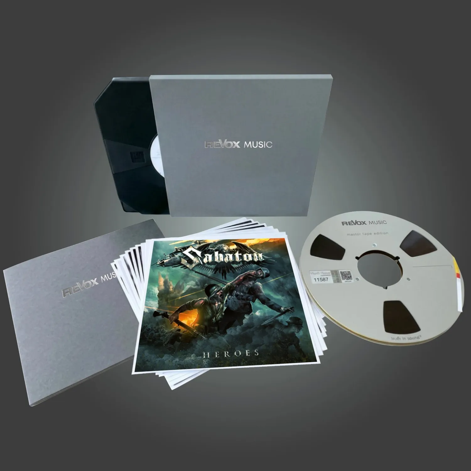 Revox Sabaton Heroes masterband Studio Master CCIR