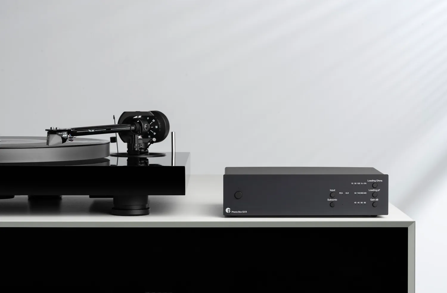 Pro-Ject Phono Box S3 B RIAA-steg balanserat MM MC