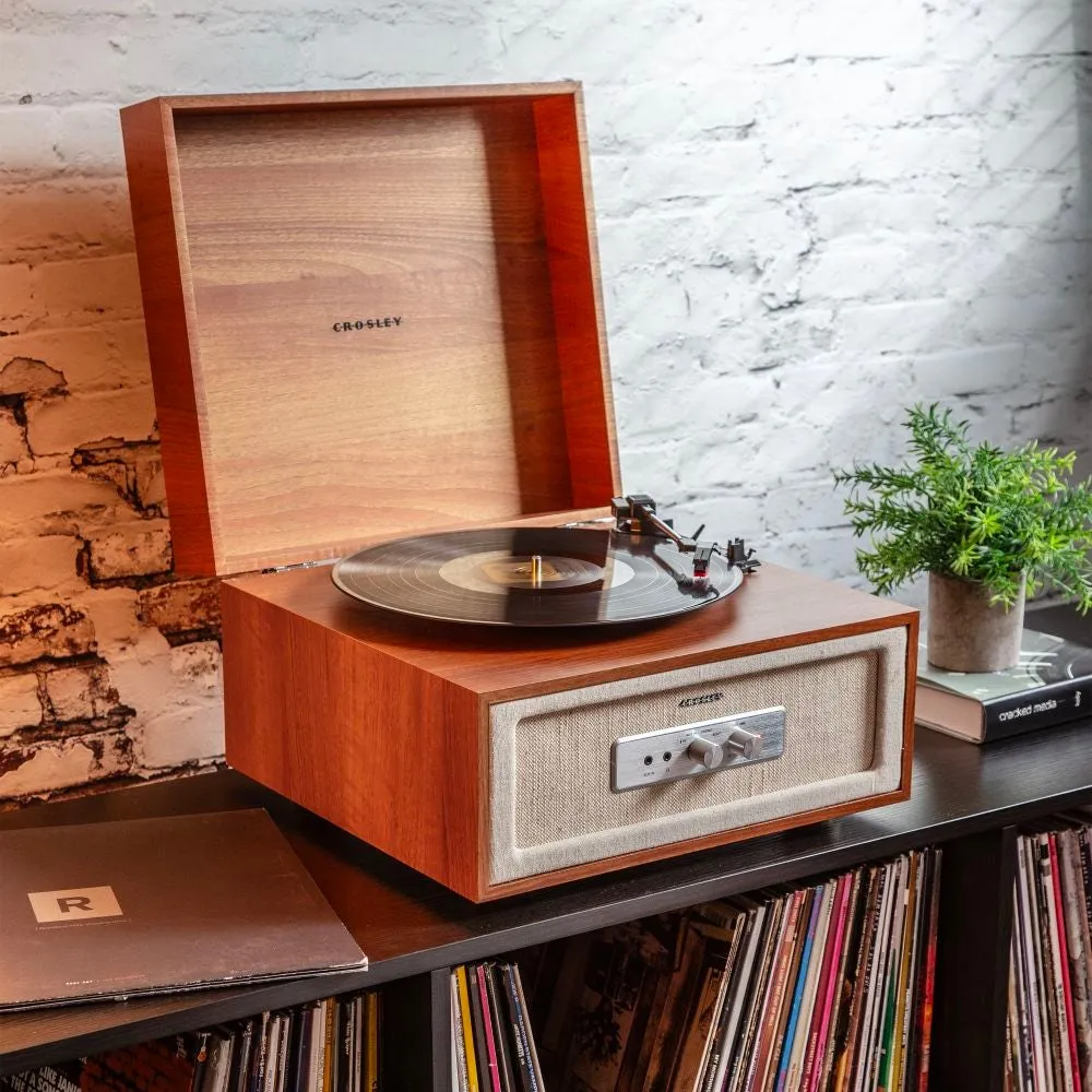 Crosley Rohe skivspelare remdrift natural