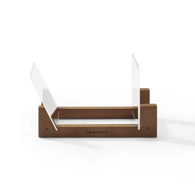 Crosley Record Storage Display Stand skivställ natur trä